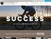 Tablet Screenshot of lucarelligroup.com